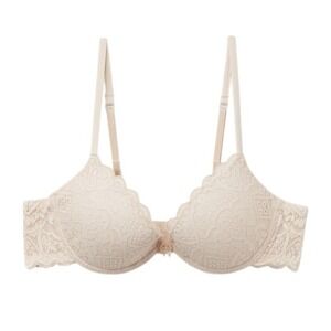 Intimissimi Bellissima Lace Push-up Bra Natural Soft Stretch Lace Underwire Adju